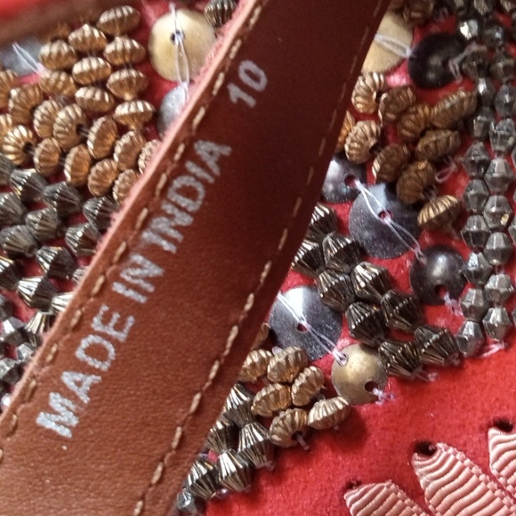 Bacio 61 Anthropology Beaded Ankle Strap Espadrilles - Picture 13 of 16